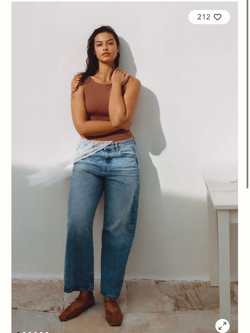 AG Hattie High-Rise Tapered Jeans